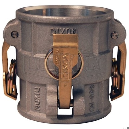 Dixon Cam and Groove Spool Coupler, 5 in Nominal, Coupler End Style, Aluminum, Domestic 500-DD-AL